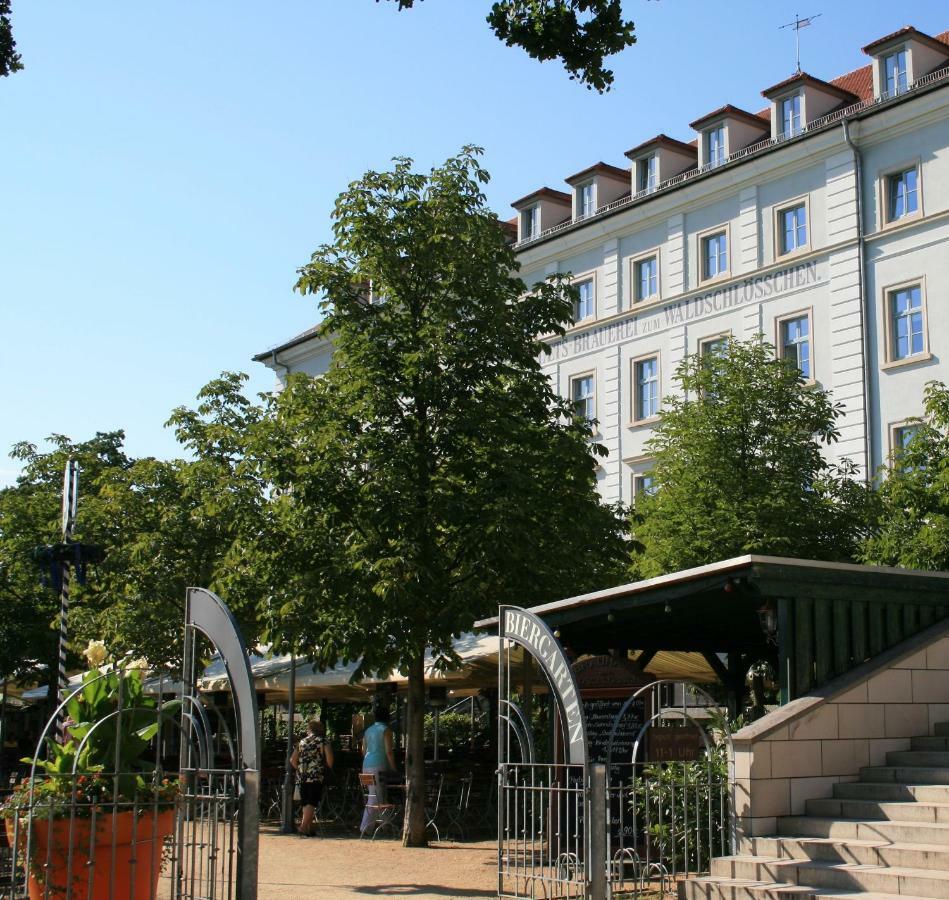 Hotel Am Waldschloesschen - Brauhaus เดรสเดน ภายนอก รูปภาพ
